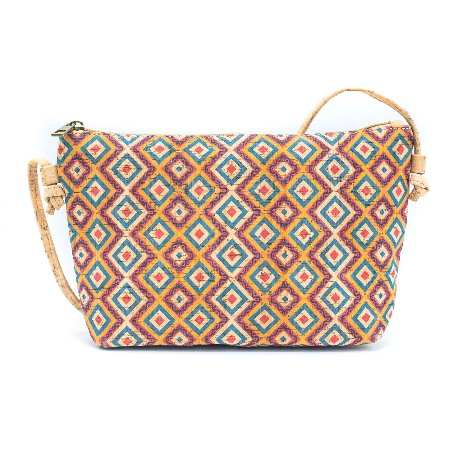 Natural cork body cross Variety of patterns Cork Bag