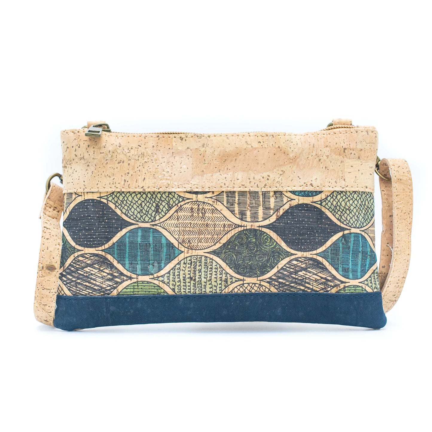 Natural cork Crossbody bag Mio Criss-Cross Bags