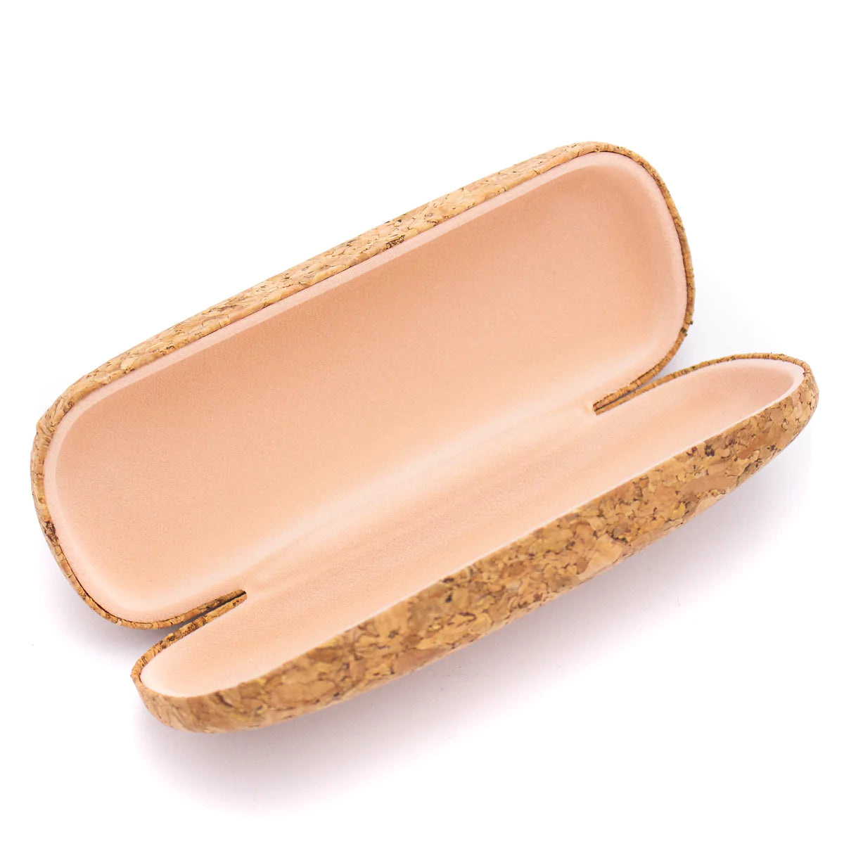 Cork hard case for sunglasses natural cork