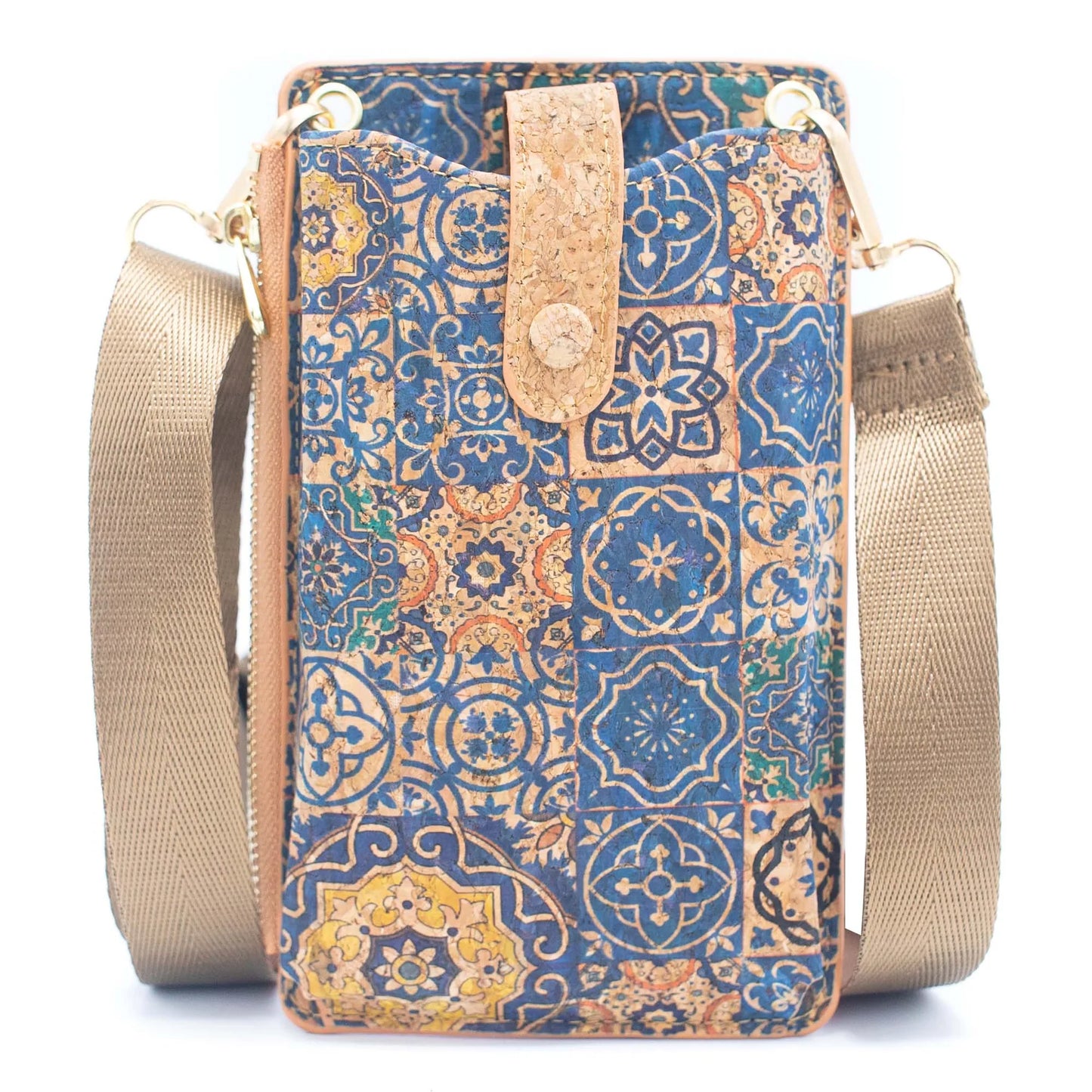 Natural Cork mobile phone bag