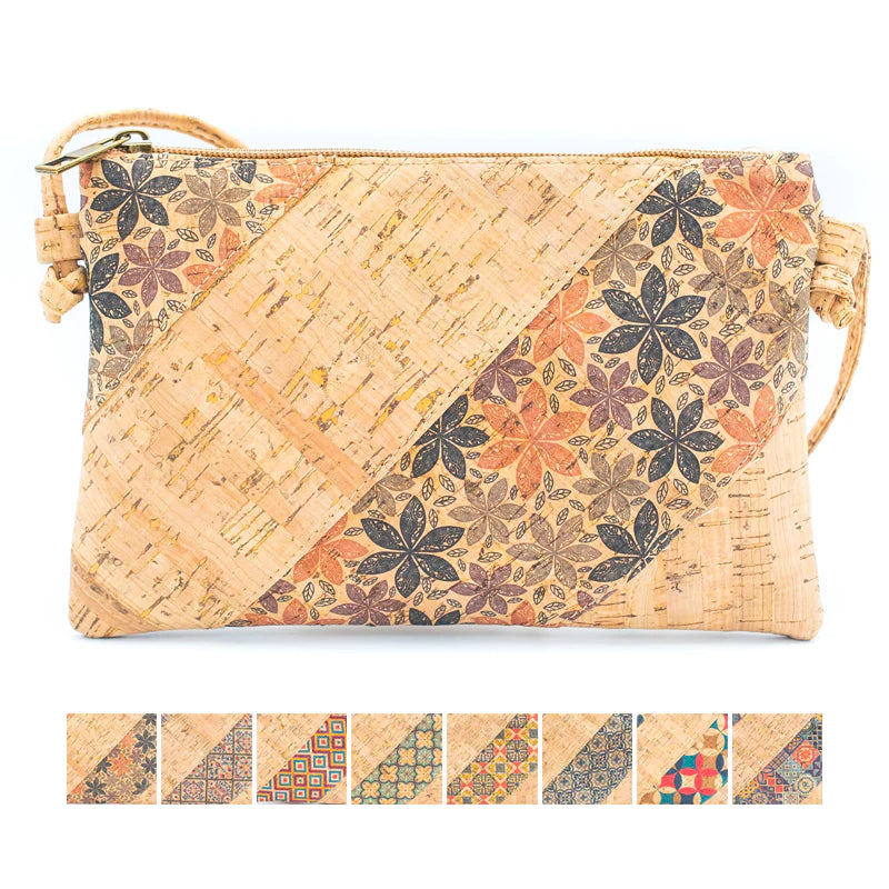 Cork Crossbody Messenger women Compact