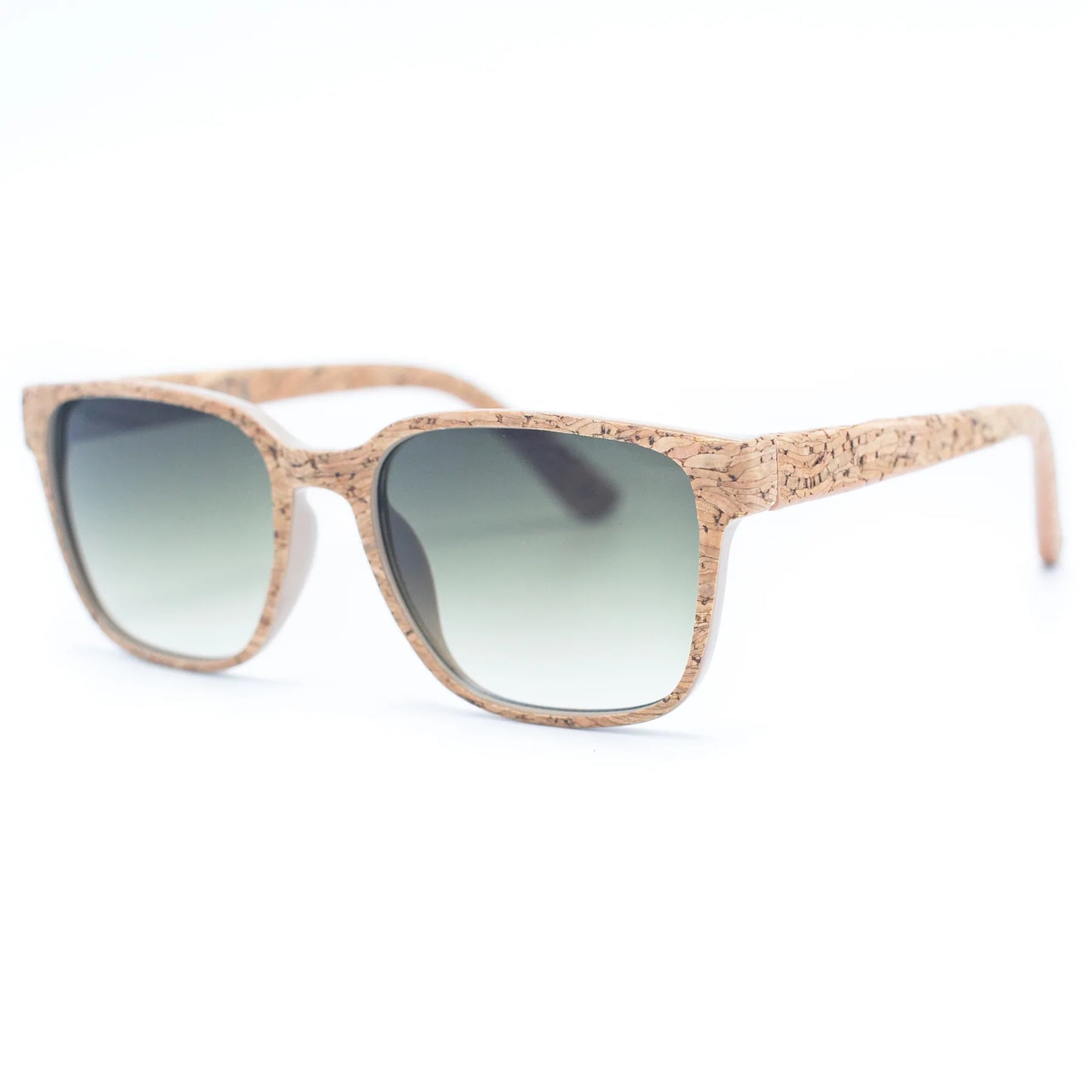 Cork UV protection men eyewear sunglasses (Including case)