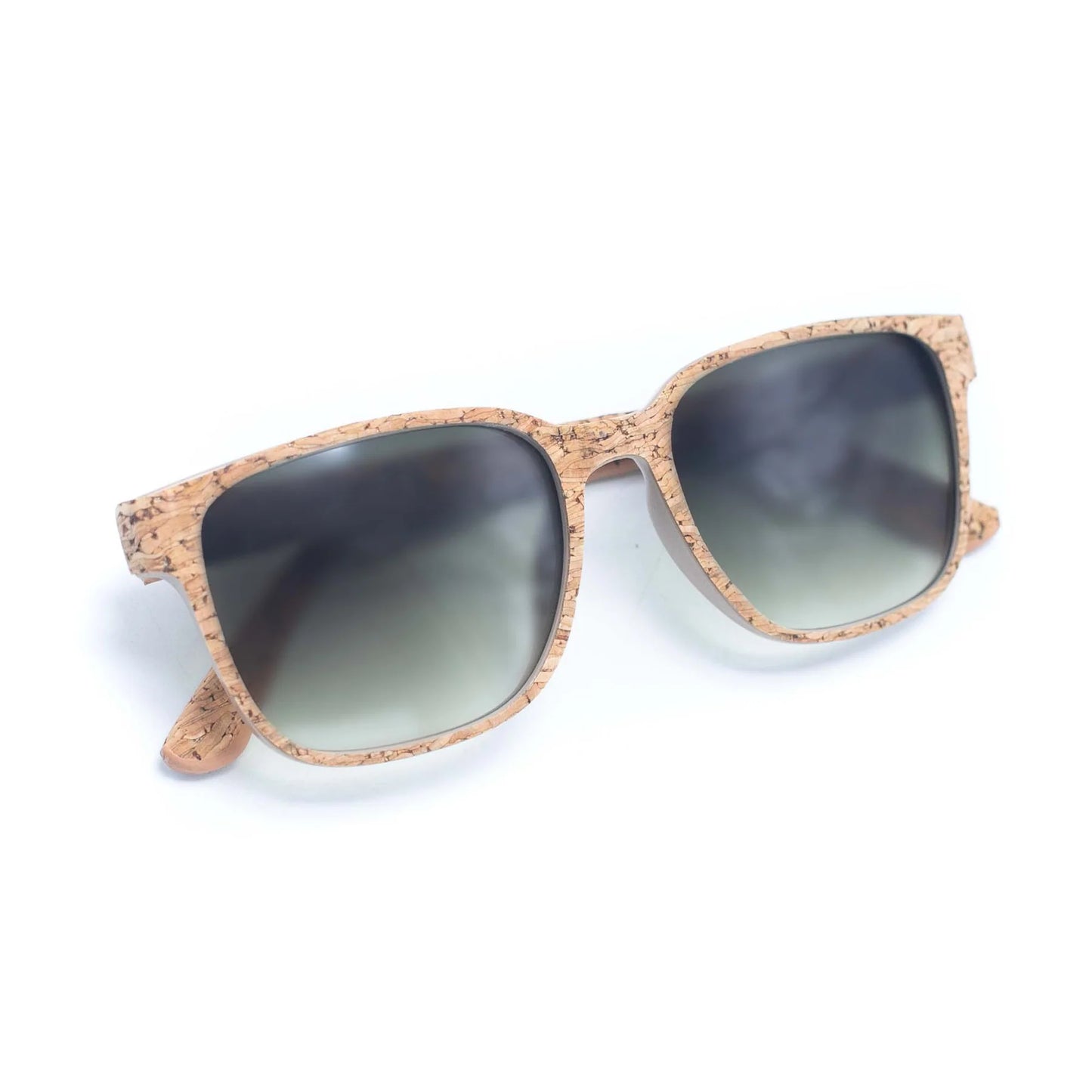 Cork UV protection men eyewear sunglasses (Including case)