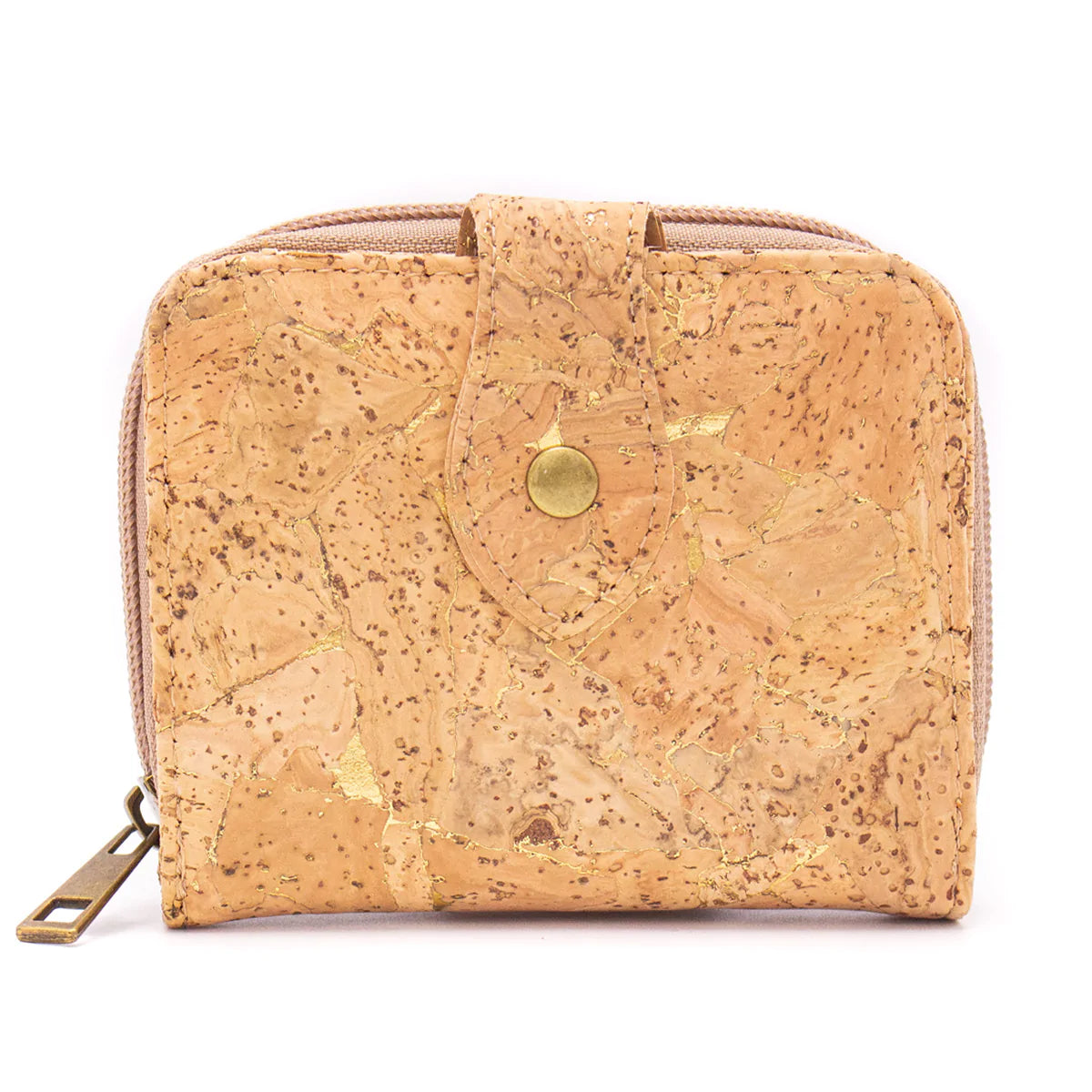 Lux cork women's card wallet