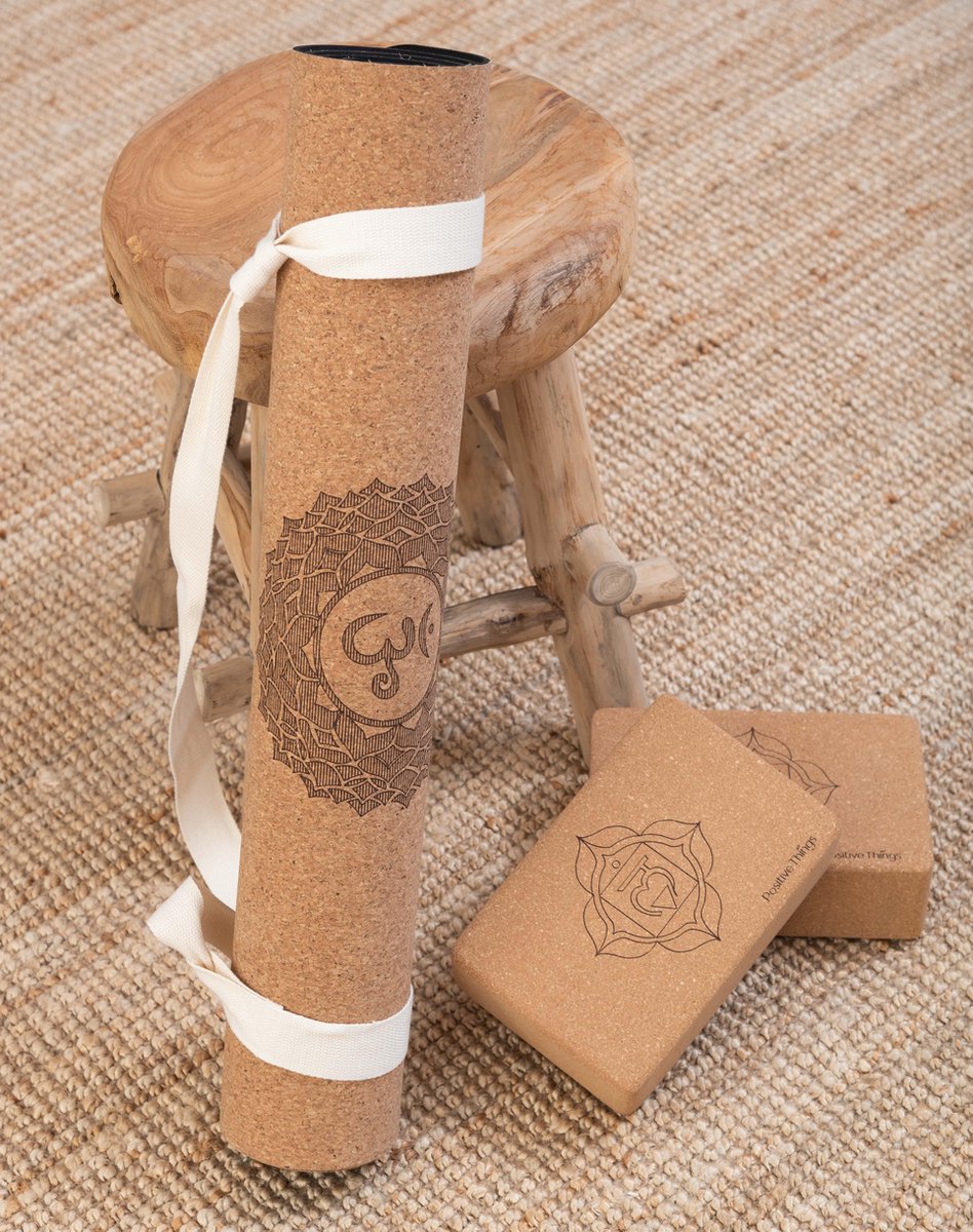 Chakras Cork Yoga Mat