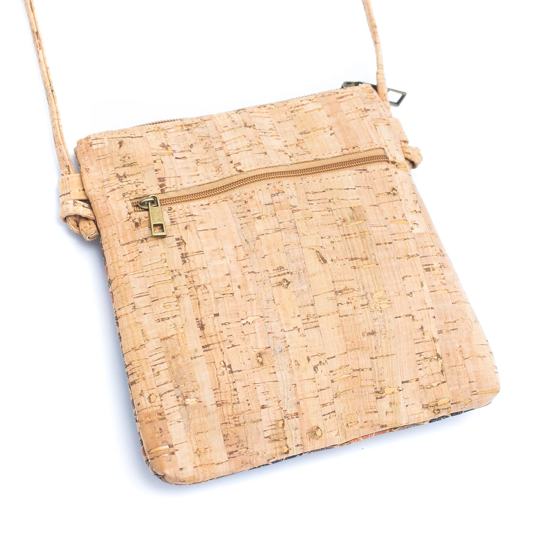 Cork Crossbody Messenger Criss Cross Compact