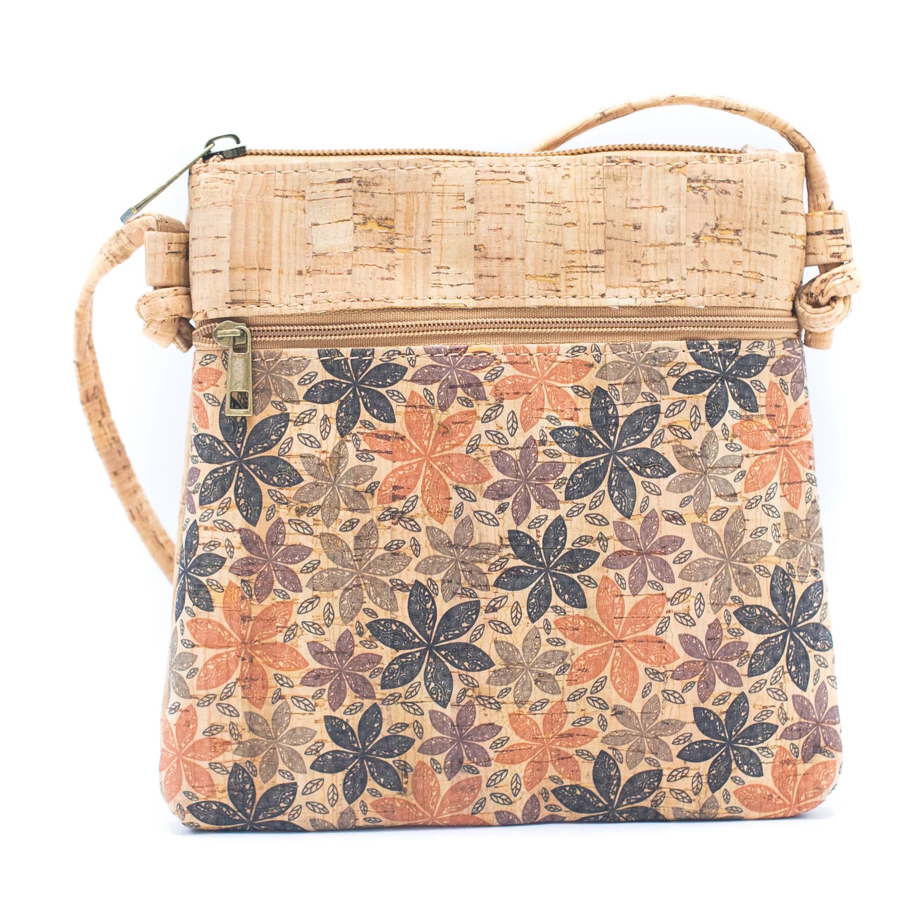 Cork Crossbody Messenger Criss Cross Compact