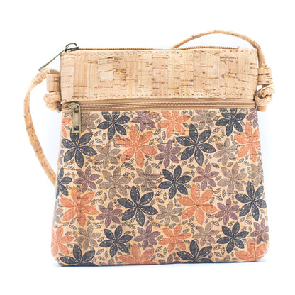 Cork Crossbody Messenger Criss Cross Compact