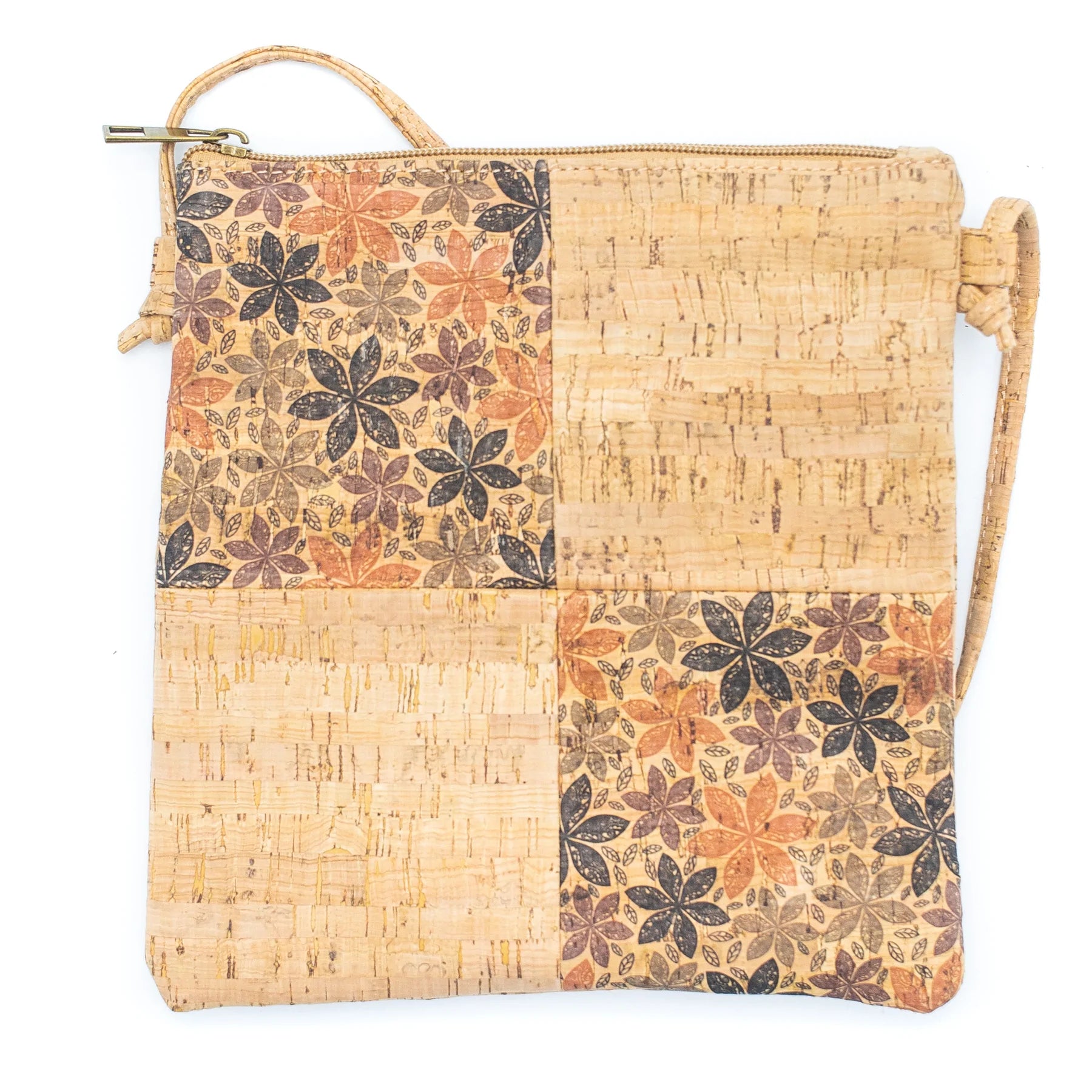 Cork Crossbody Messenger Mini Sleek Square