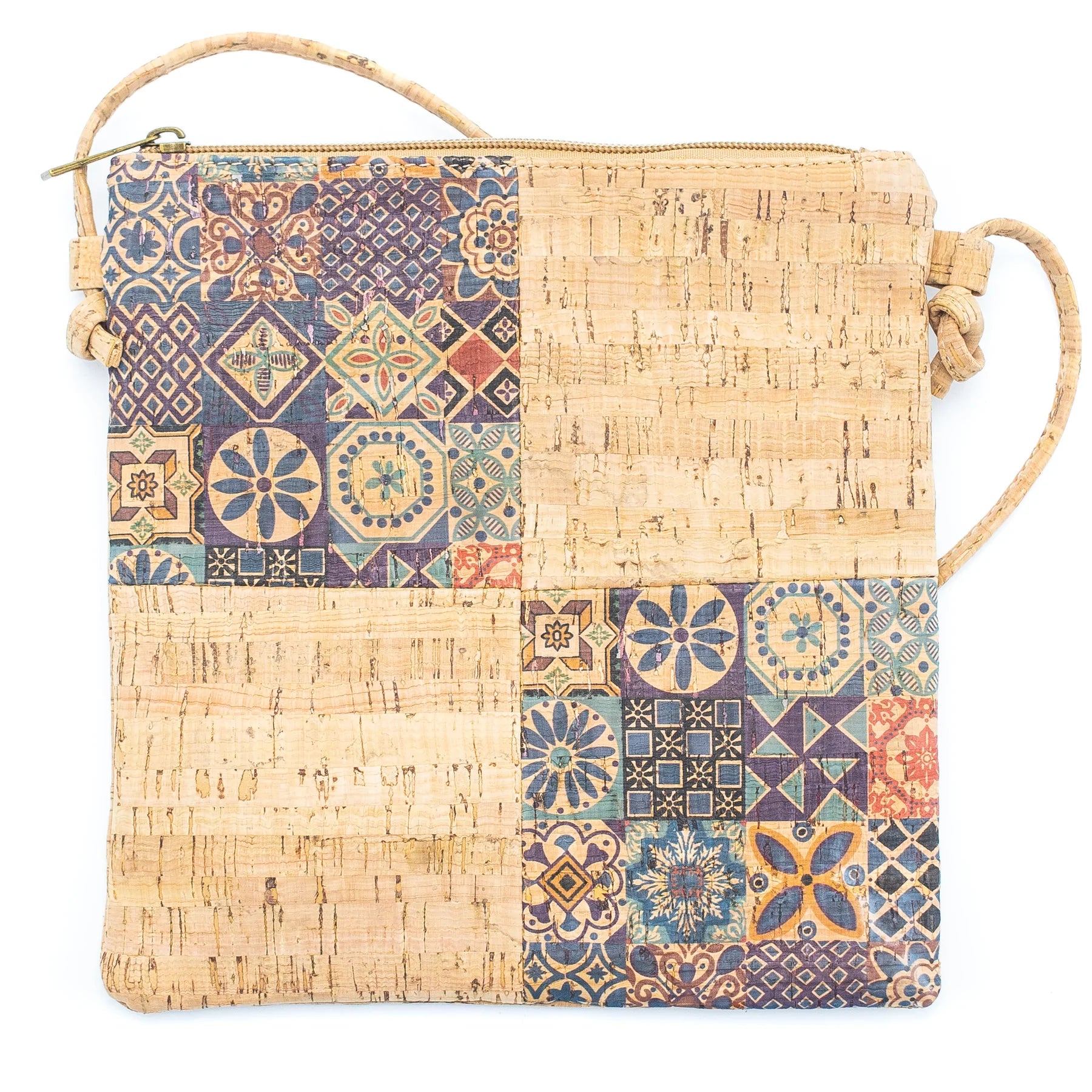 Cork Crossbody Messenger Mini Sleek Square