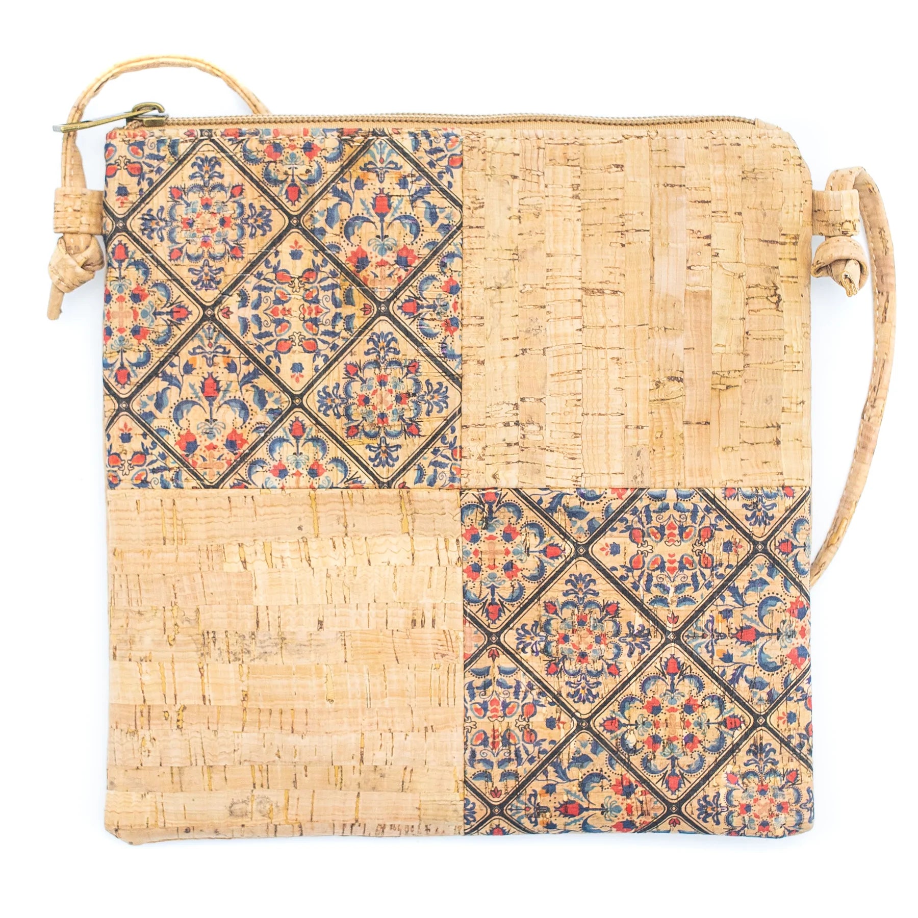 Cork Crossbody Messenger Mini Sleek Square