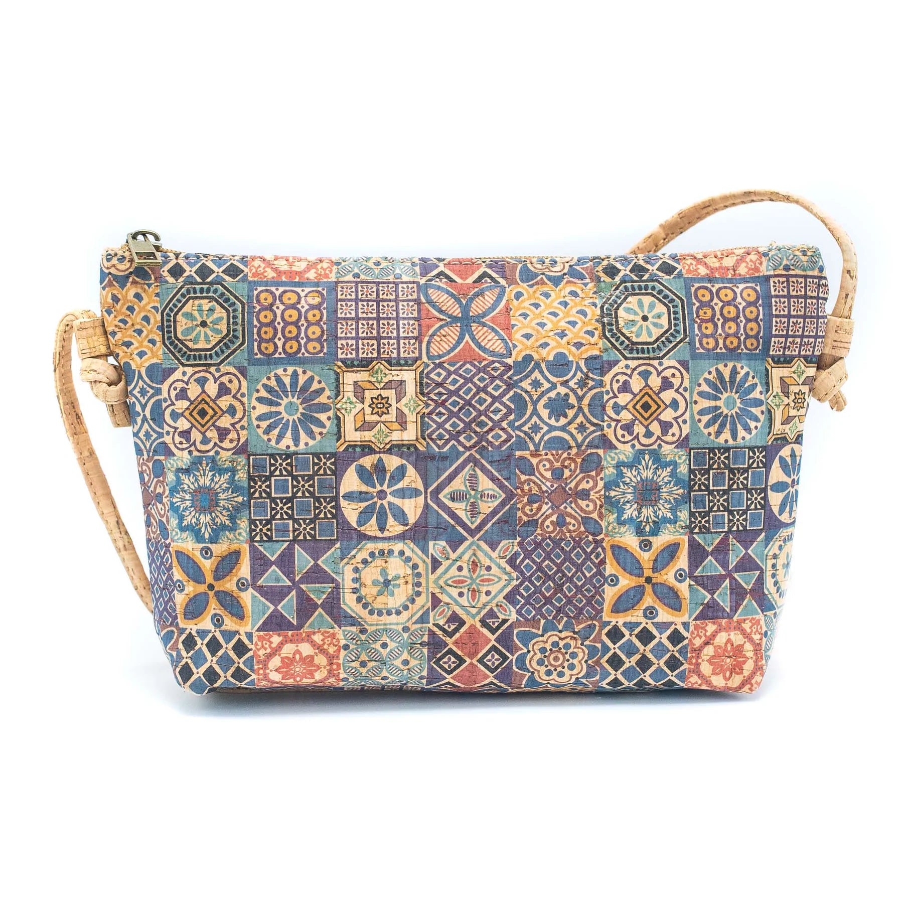 Natural cork body cross Variety of patterns Cork Bag