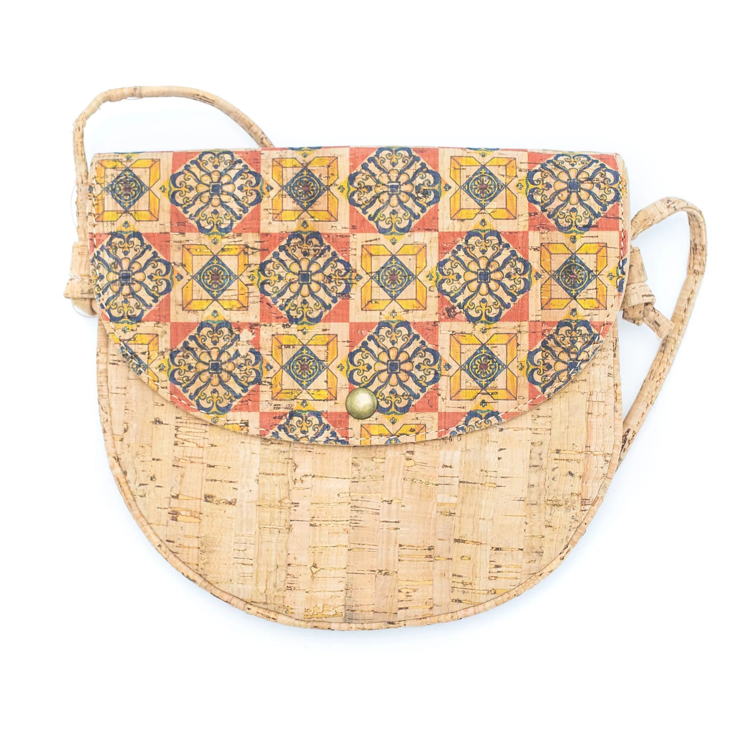 Natural Cork Messenger bag Mini Sleek