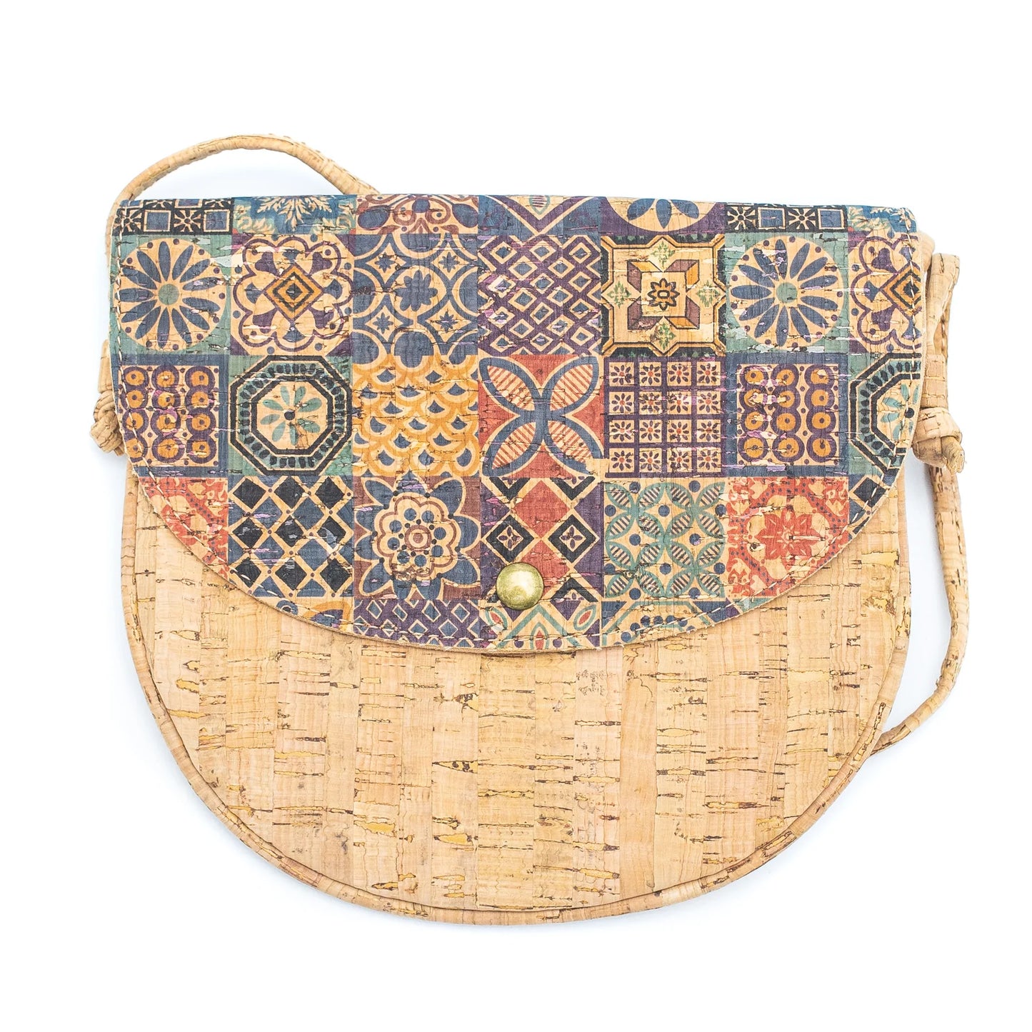 Natural Cork Messenger bag Mini Sleek