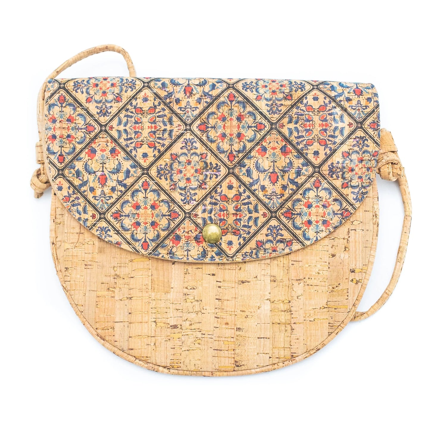 Natural Cork Messenger bag Mini Sleek