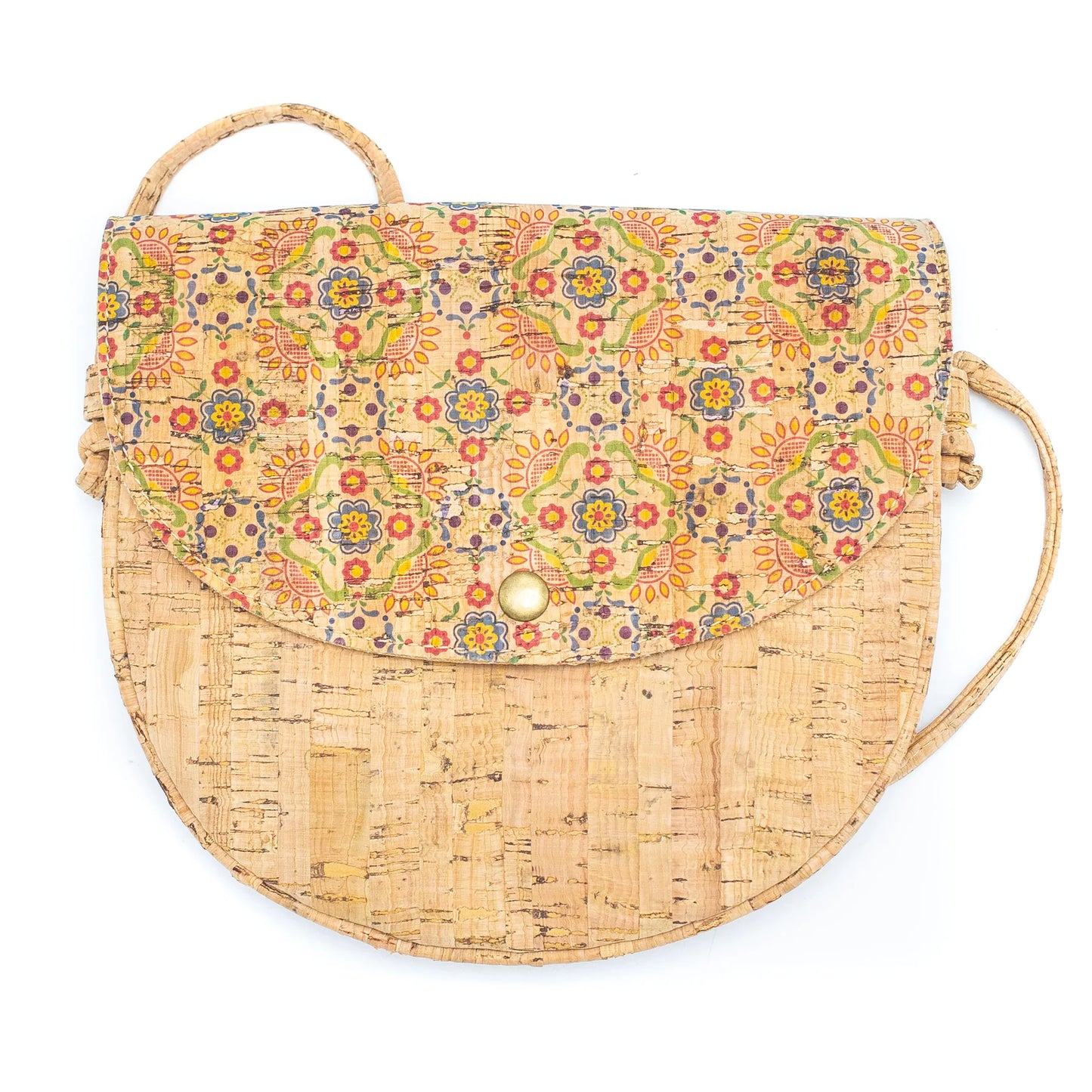 Natural Cork Messenger bag Mini Sleek