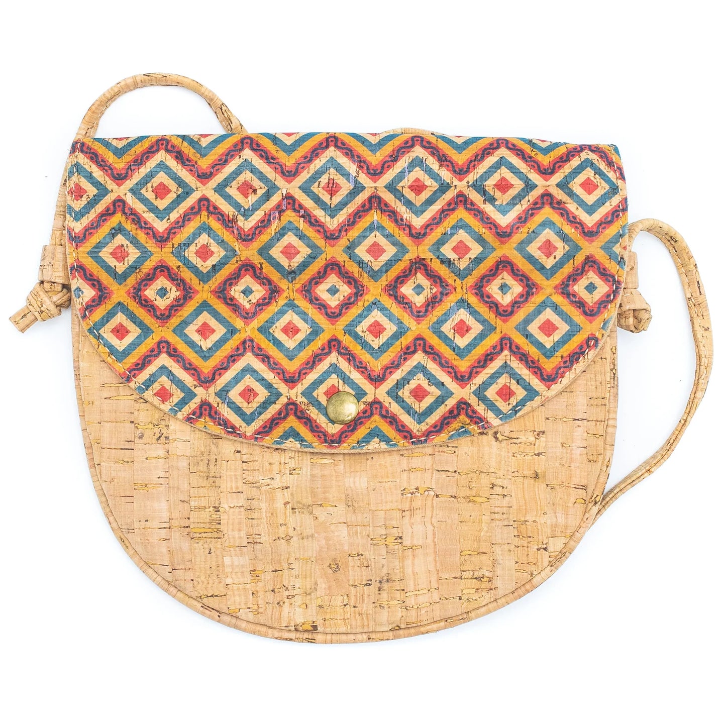 Natural Cork Messenger bag Mini Sleek
