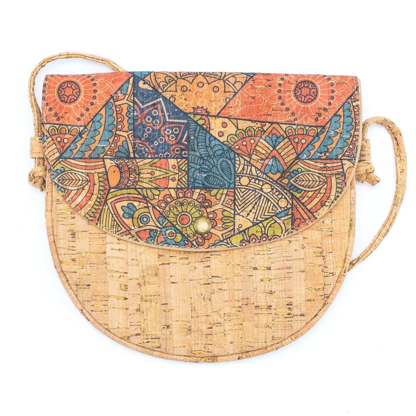 Natural Cork Messenger bag Mini Sleek