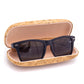 Cork hard case for sunglasses natural cork