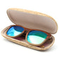 Cork hard case for sunglasses natural cork