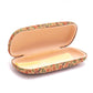 Cork hard case for sunglasses flowers style