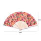 Cork Antique Wooden Folding Hand Fan with Box