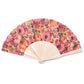 Cork Antique Wooden Folding Hand Fan with Box