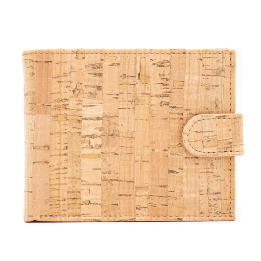 Natural/Brown Cork Wallet for Men