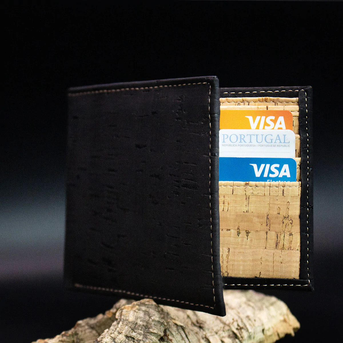 Vegan Bifold Cork Wallet
