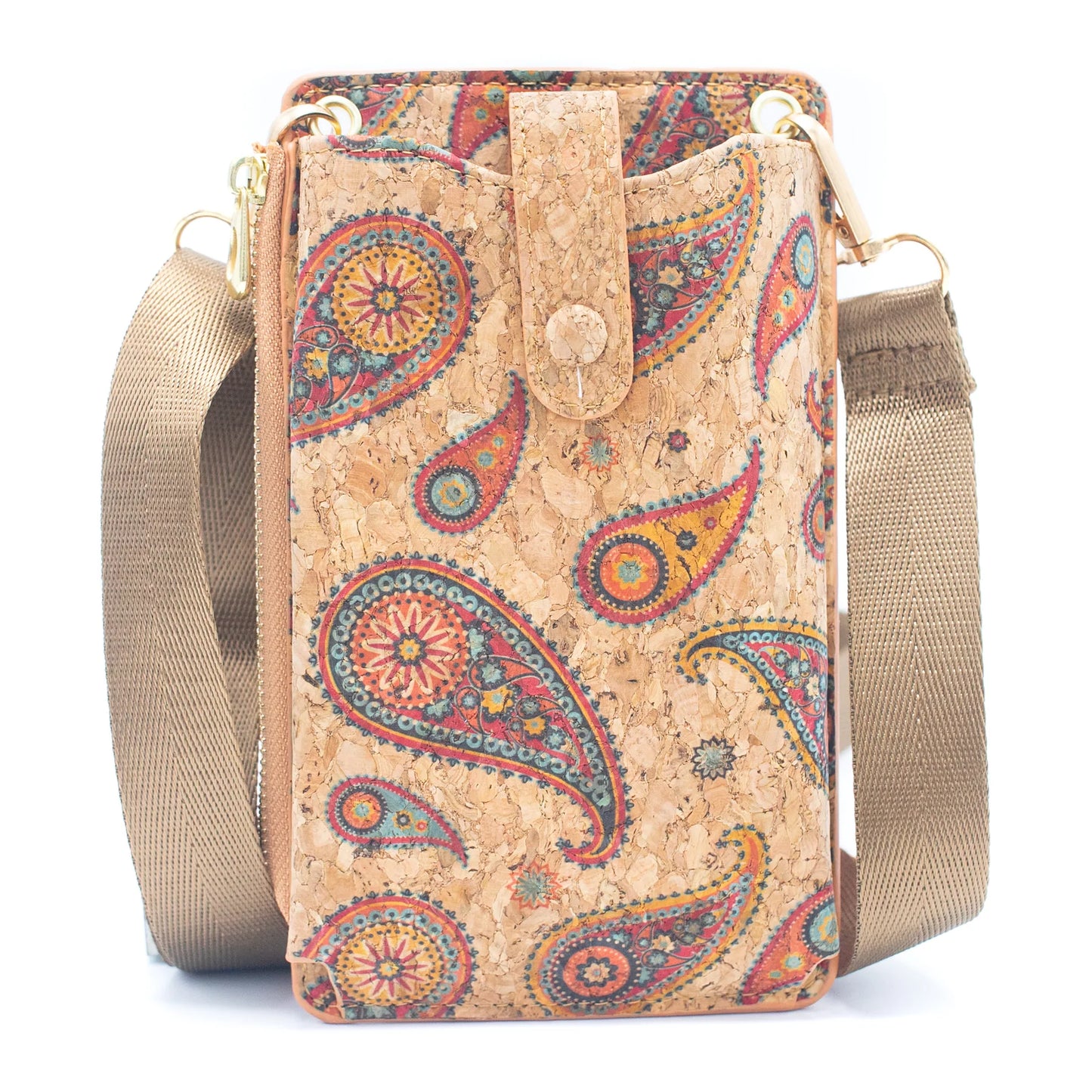 Natural Cork mobile phone bag