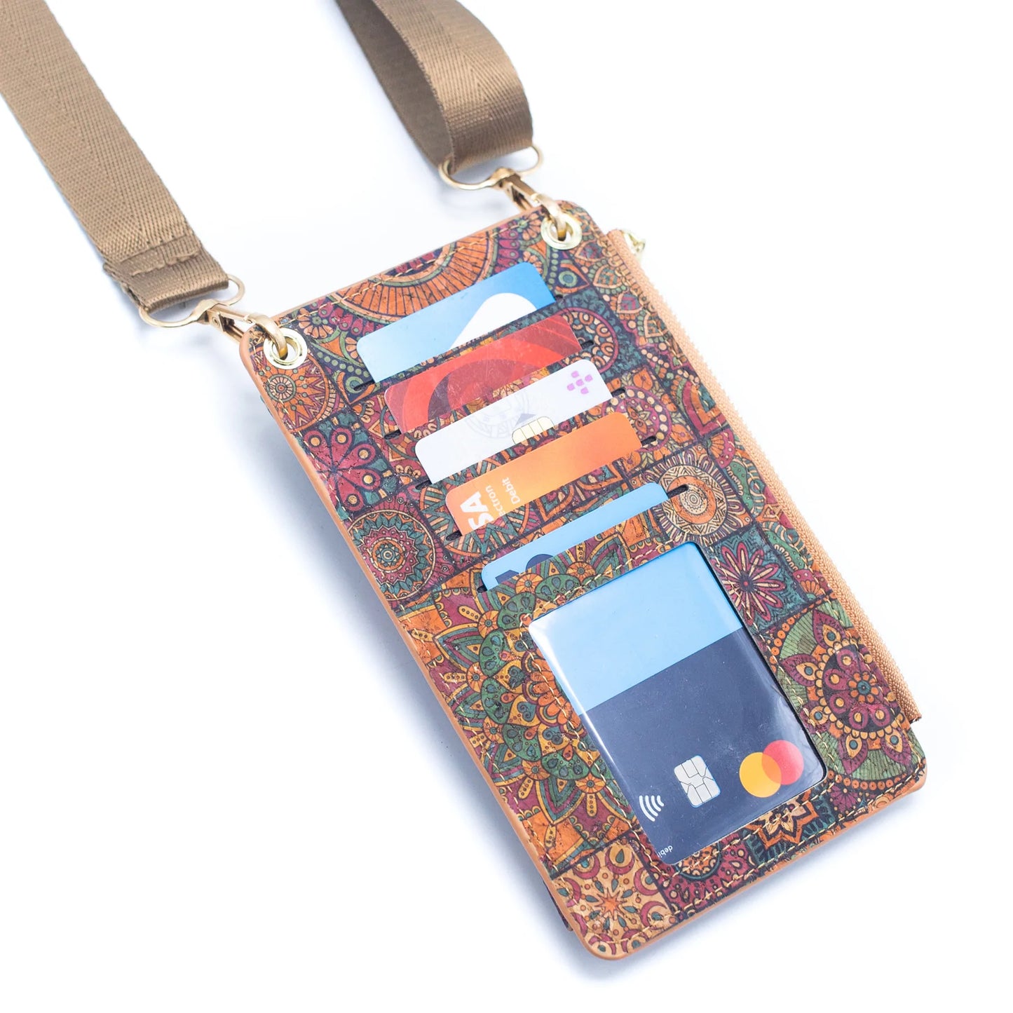 Natural Cork mobile phone bag