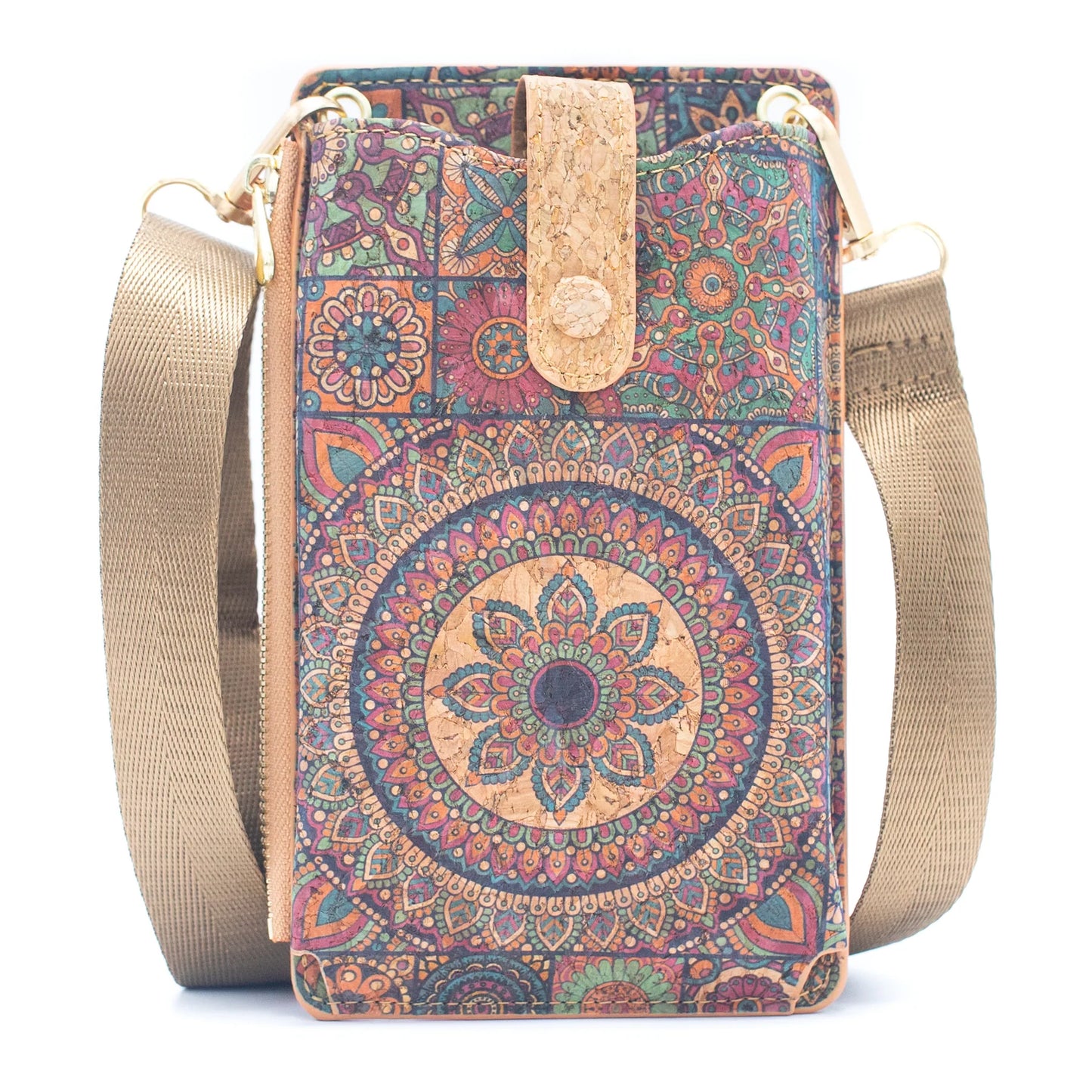 Natural Cork mobile phone bag