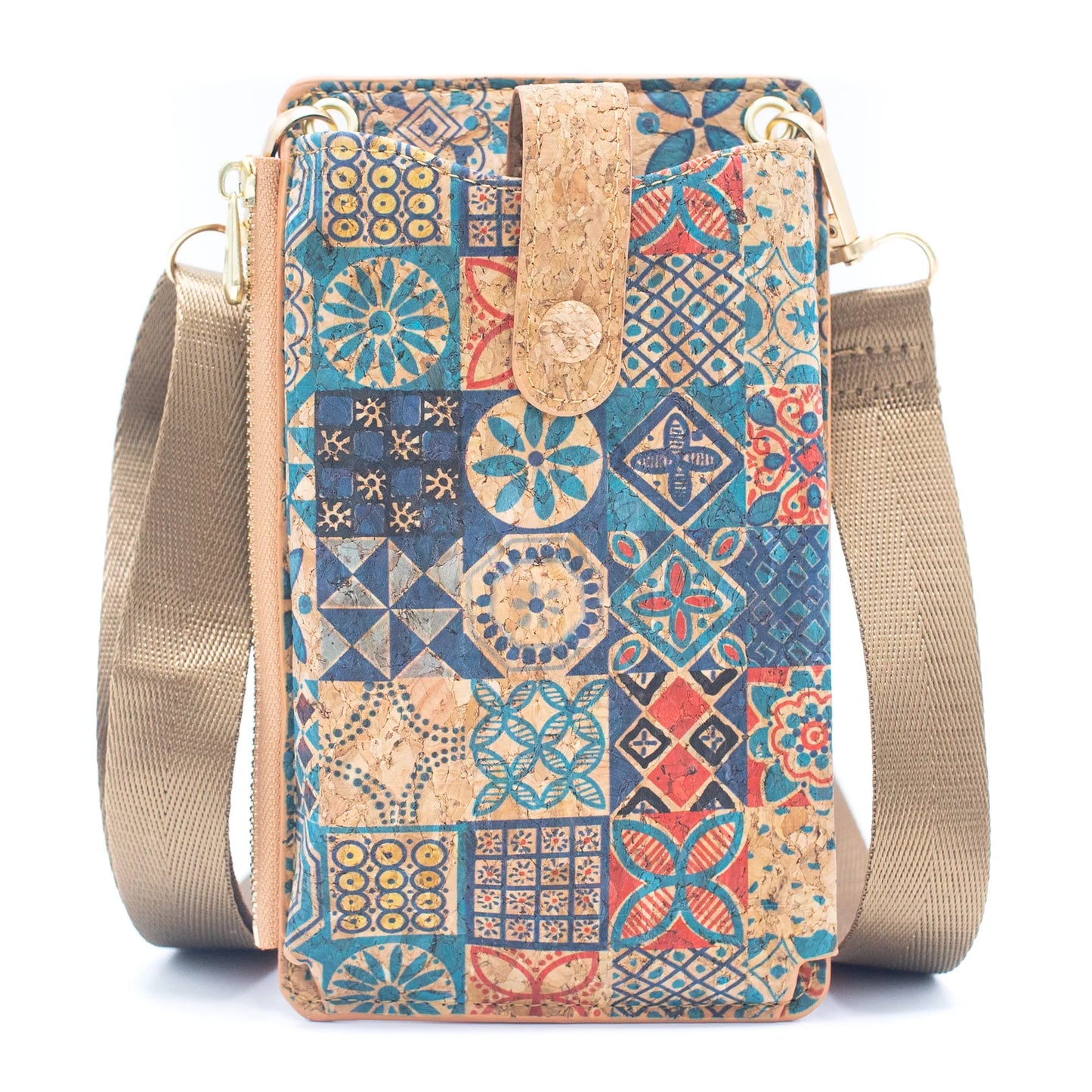 Natural Cork mobile phone bag