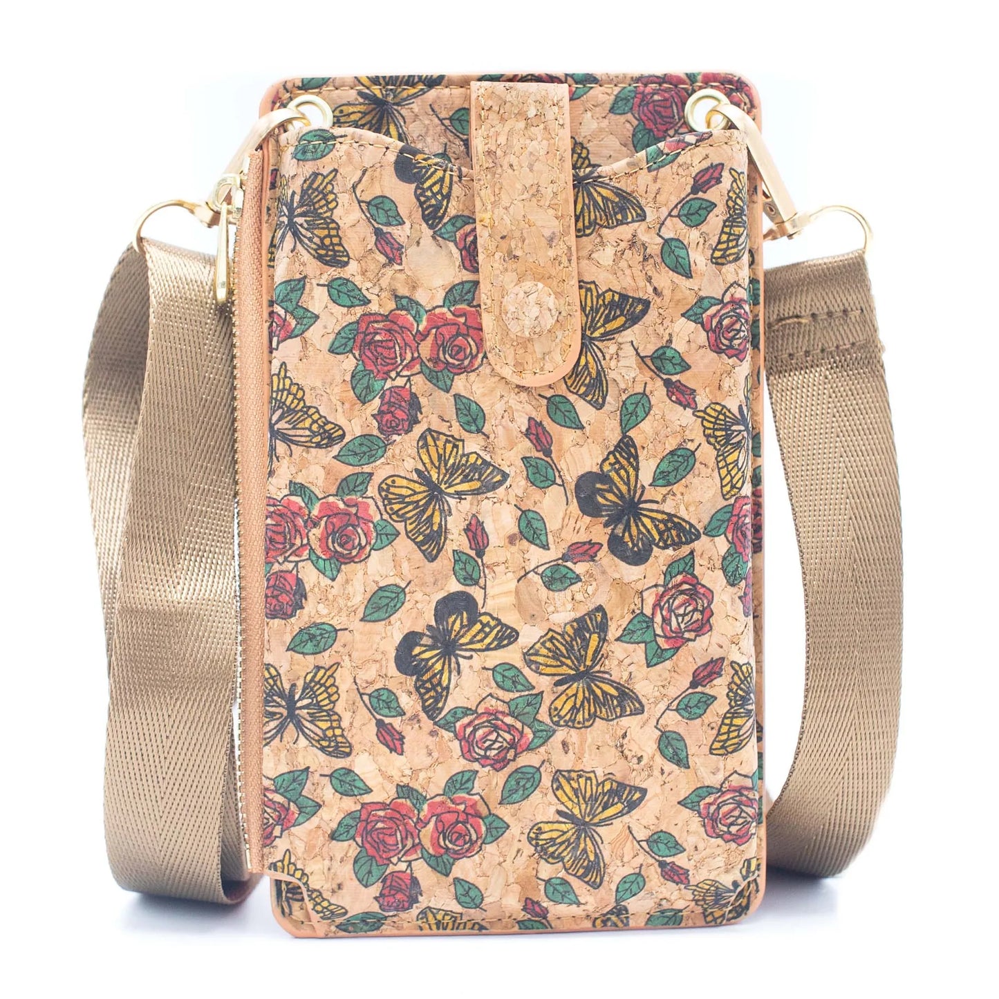 Natural Cork mobile phone bag