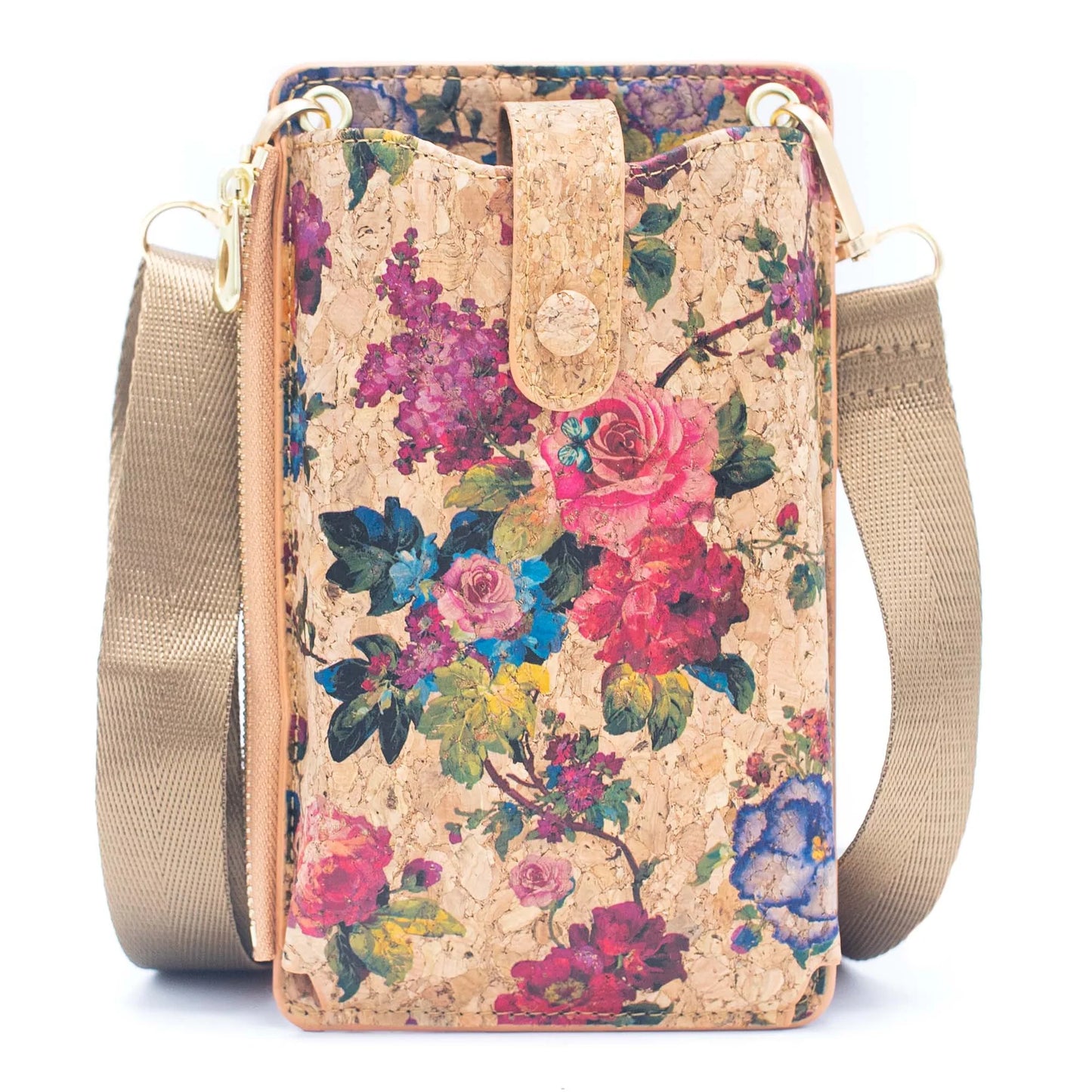 Natural Cork mobile phone bag