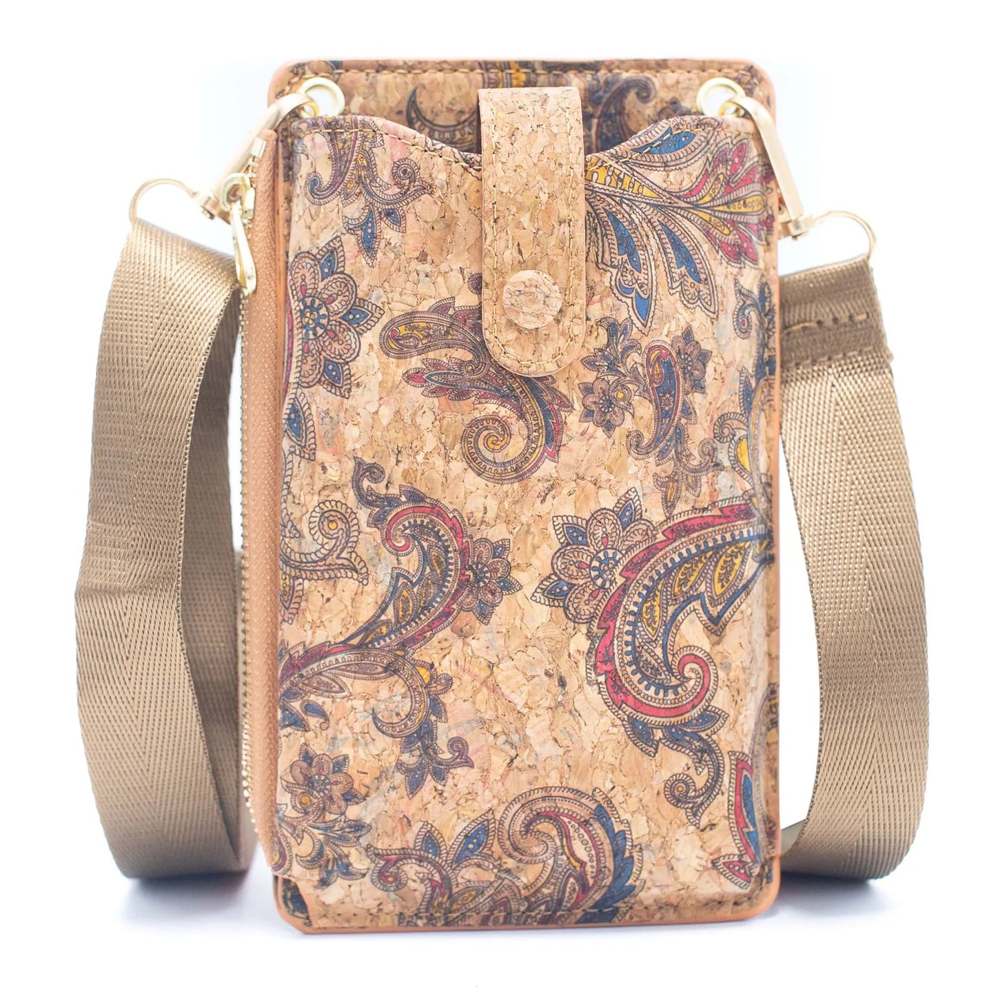 Natural Cork mobile phone bag