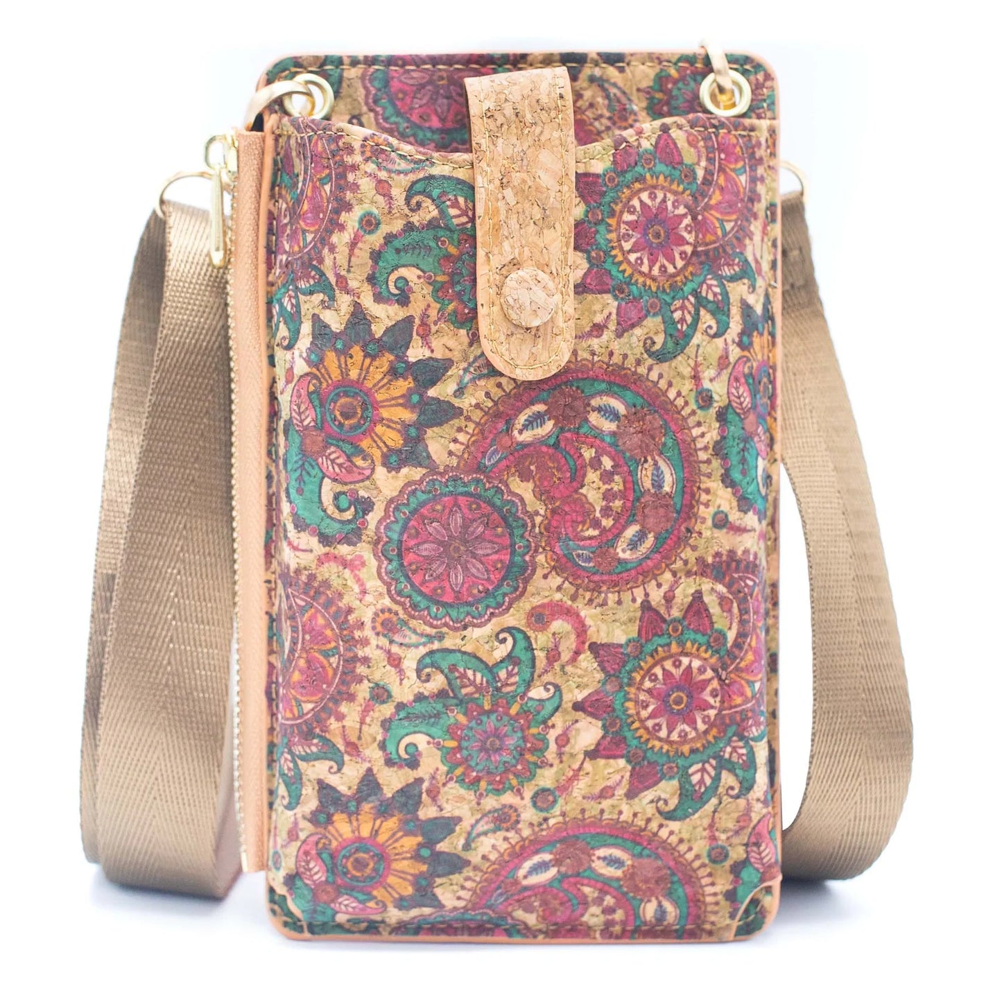 Natural Cork mobile phone bag