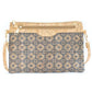 Floral fly Printed Cork Sling Bag