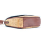 Natural Cork Crossbody Bag with Traditional Mosaic Print