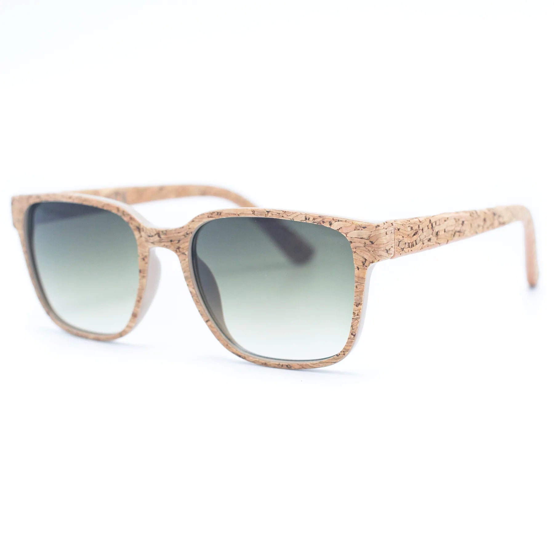 Cork UV protection men eyewear sunglasses (Including case)