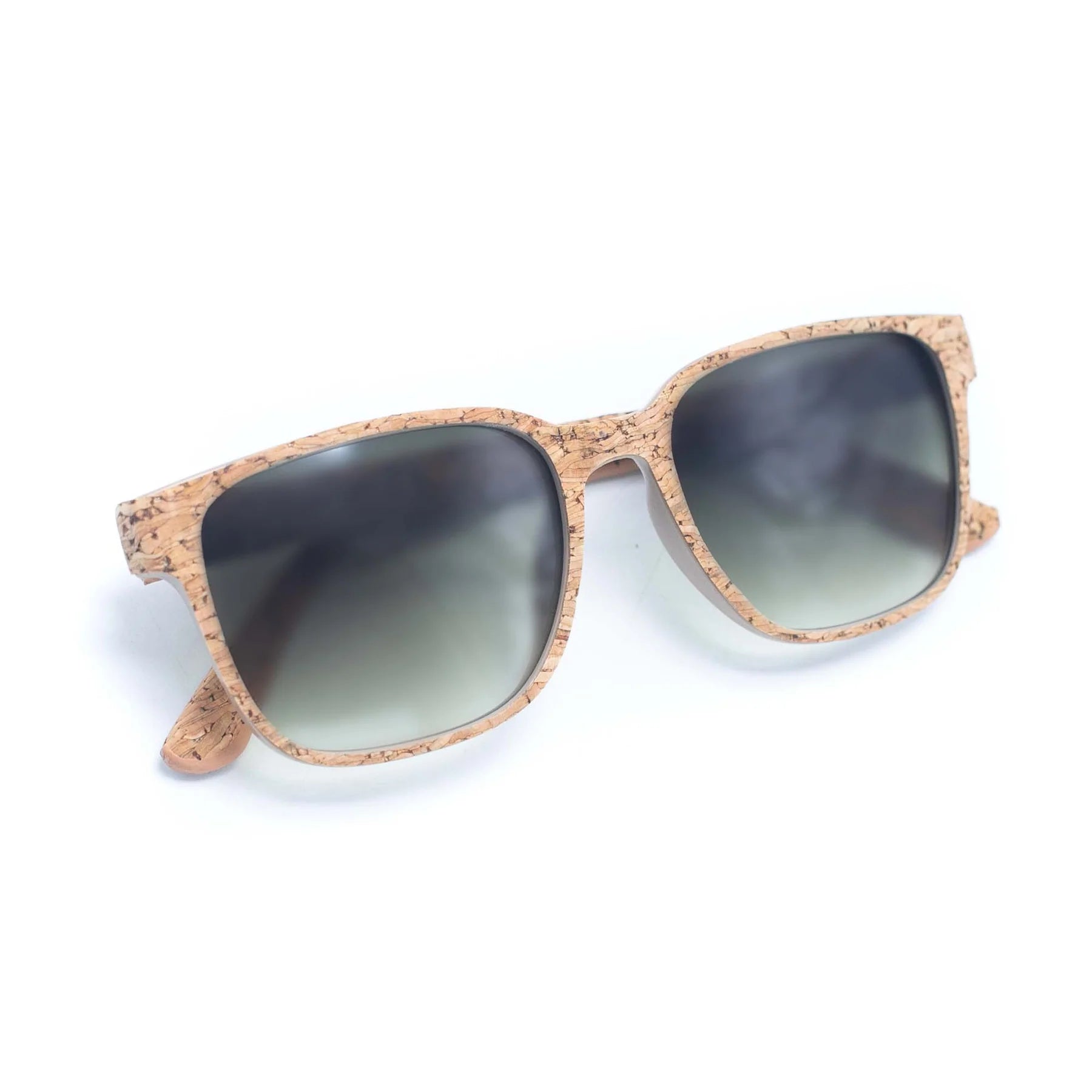 Cork UV protection men eyewear sunglasses (Including case)