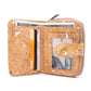 Lux cork women's card wallet